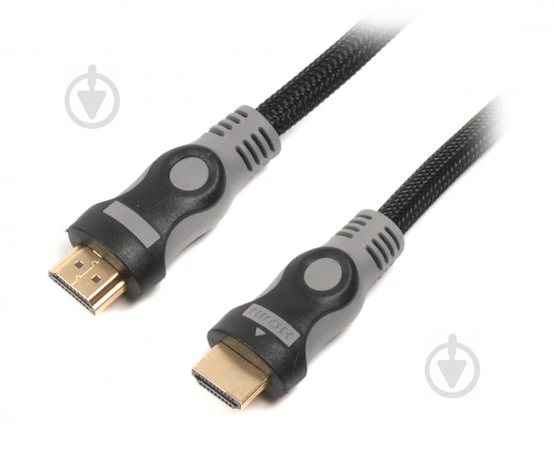 Кабель Viewcon 2 м чорний (VC-HDMI-165-2m) HDMI-HDMI - фото 1