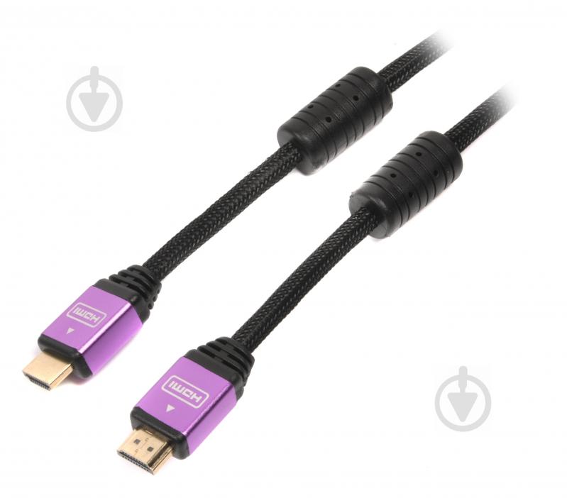 Кабель Viewcon 3 м чорний (VC-HDMI-510-3m) HDMI-HDMI - фото 1