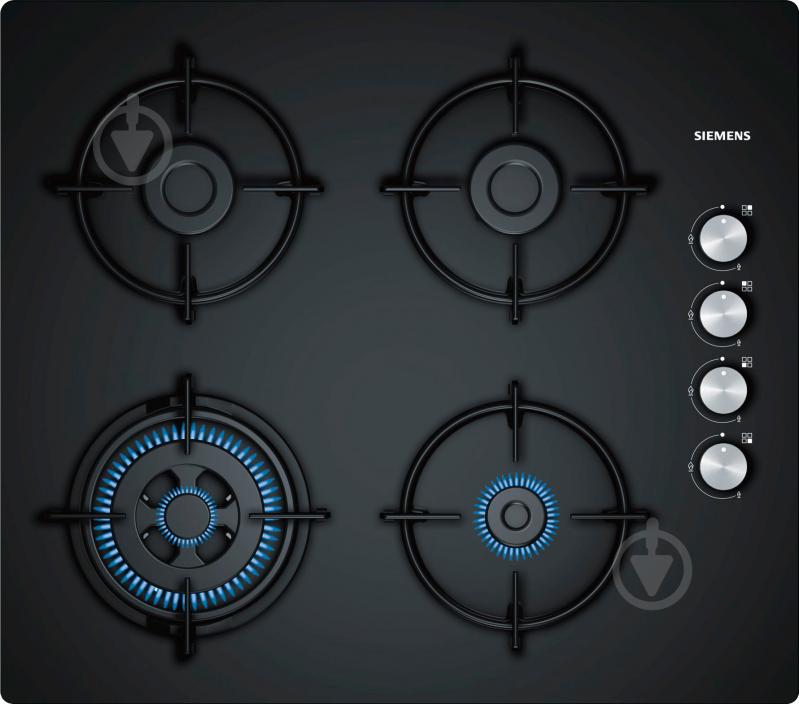 Варочная поверхность газовая Siemens EO 6C6HB11O - фото 1