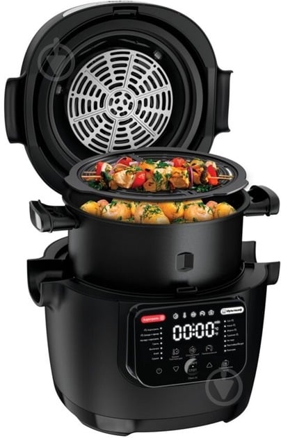ВИТРИНА! Мультиварка-мультипечь Tefal 2в1 MULTICOOK ACTIFRY MY741CF1 - фото 3