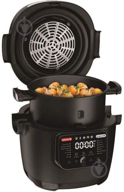 ВИТРИНА! Мультиварка-мультипечь Tefal 2в1 MULTICOOK ACTIFRY MY741CF1 - фото 4