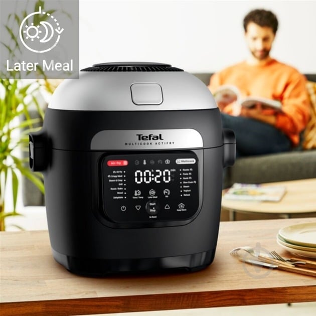 ВИТРИНА! Мультиварка-мультипечь Tefal 2в1 MULTICOOK ACTIFRY MY741CF1 - фото 9