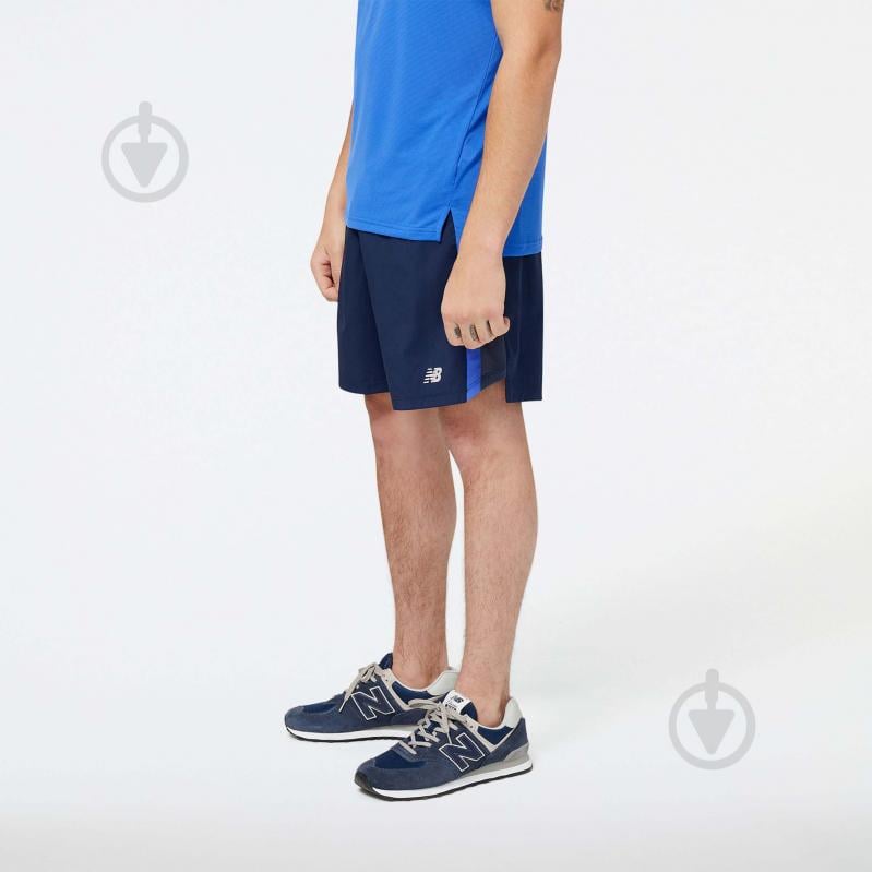 Шорты New Balance ACCELERATE 7 IN MS23230MIB р. M синий - фото 2