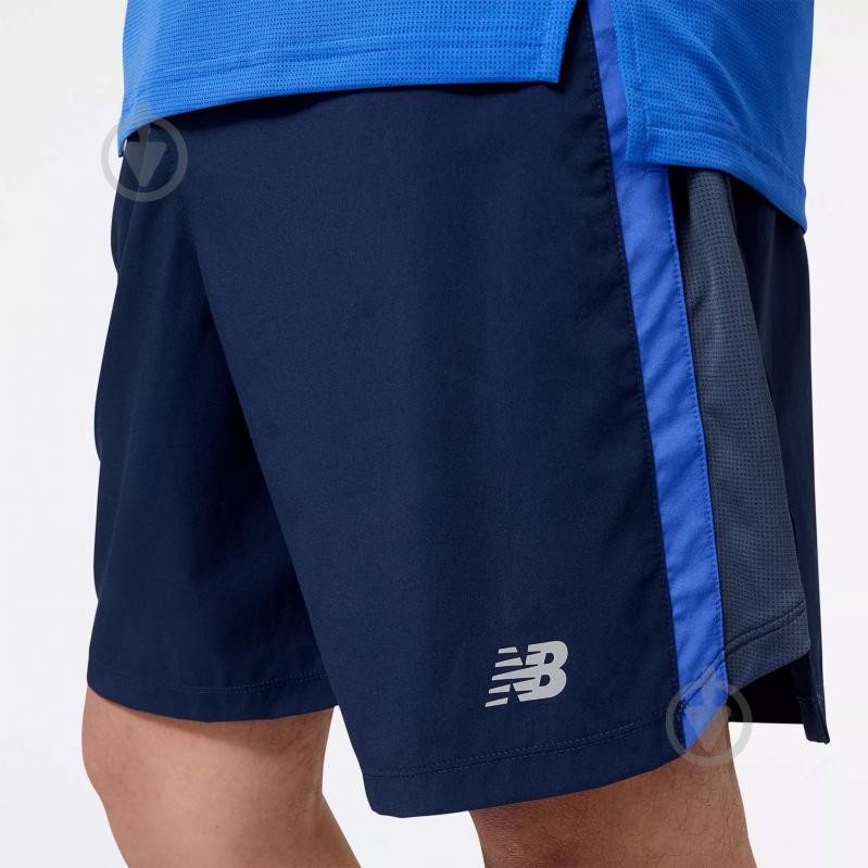Шорты New Balance ACCELERATE 7 IN MS23230MIB р. M синий - фото 4
