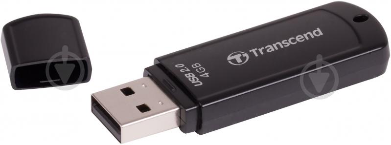 Флеш-память USB Transcend JetFlash 350 4 ГБ USB 2.0 (TS4GJF350) - фото 1