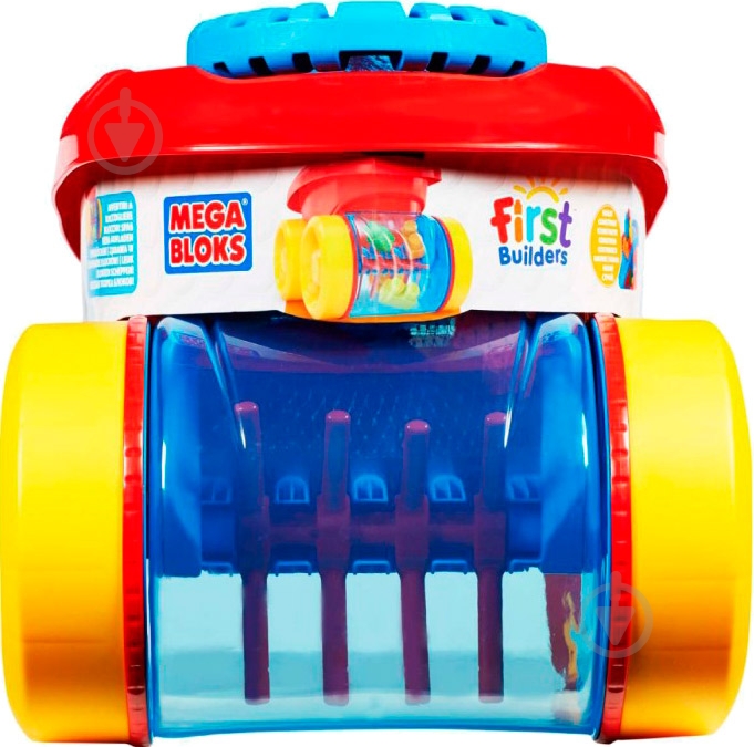 Тележка-каталка Mega Bloks Собираем кубики CNG23 - фото 2