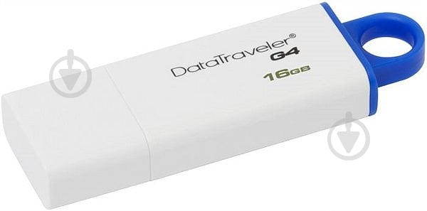 Флеш-пам'ять USB Kingston DataTraveler I G4 16 ГБ USB 3.0 blue (DTIG4/16GB) - фото 2