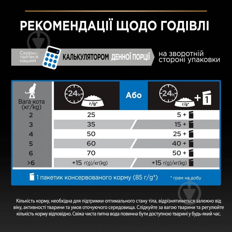 Корм сухий для котів ProPlan by Purina Sterilised Senior 7+ Longevis з індичкою 1,5 кг - фото 8