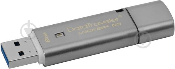 Флеш-память Kingston DT Locker+ G3 8 ГБ USB 3.0 (DTLPG3/8GB) - фото 1 Флеш-память Kingston DT Locker+ G3 8 ГБ USB 3.0 (DTLPG3/8GB) - фото 1