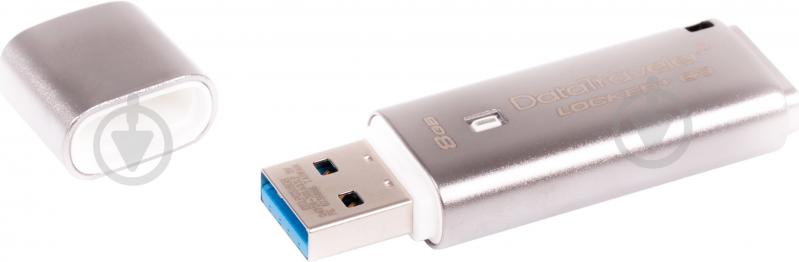 Флеш-память Kingston DT Locker+ G3 8 ГБ USB 3.0 (DTLPG3/8GB) - фото 2 Флеш-память Kingston DT Locker+ G3 8 ГБ USB 3.0 (DTLPG3/8GB) - фото 2