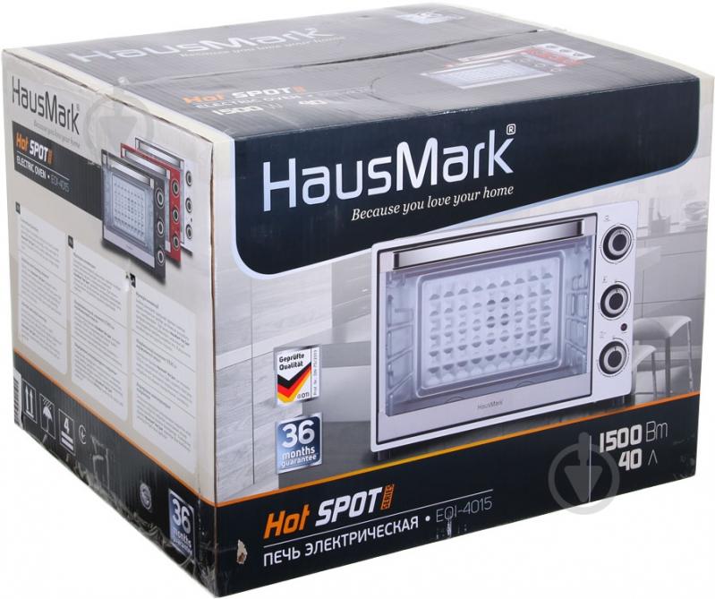 ВИТРИНА! Электрическая печь HausMark EOI-4015WH - фото 6