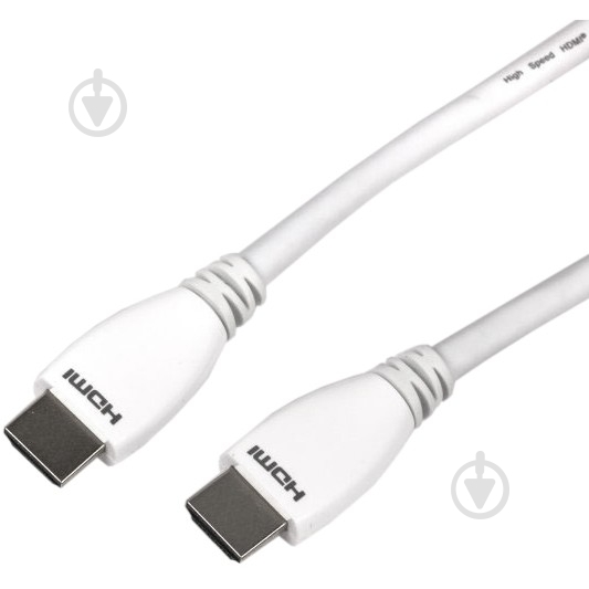 Кабель Viewcon HDMI – HDMI 2 м white (VD161-2M) - фото 1