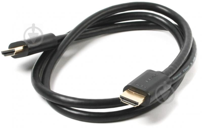 Кабель Viewcon 1 м чорний (VD201-1M) HDMI-HDMI - фото 1