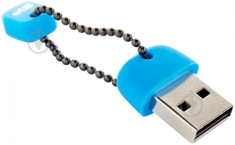 Флеш-пам'ять USB Silicon Power Touch T07 16 ГБ USB 2.0 blue (SP016GBUF2T07V1B) - фото 2