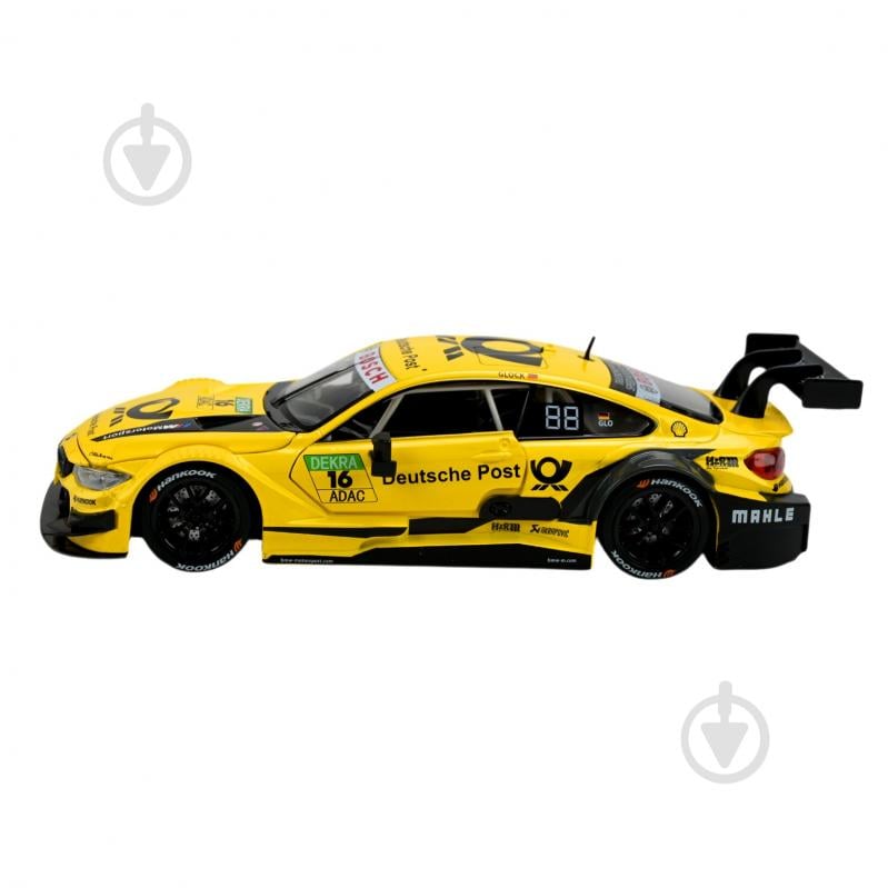 Автомодель Автопром 1:24 BMW M4 DTM 68256B(Y) - фото 3 Автомодель Автопром 1:24 BMW M4 DTM 68256B(Y) - фото 3