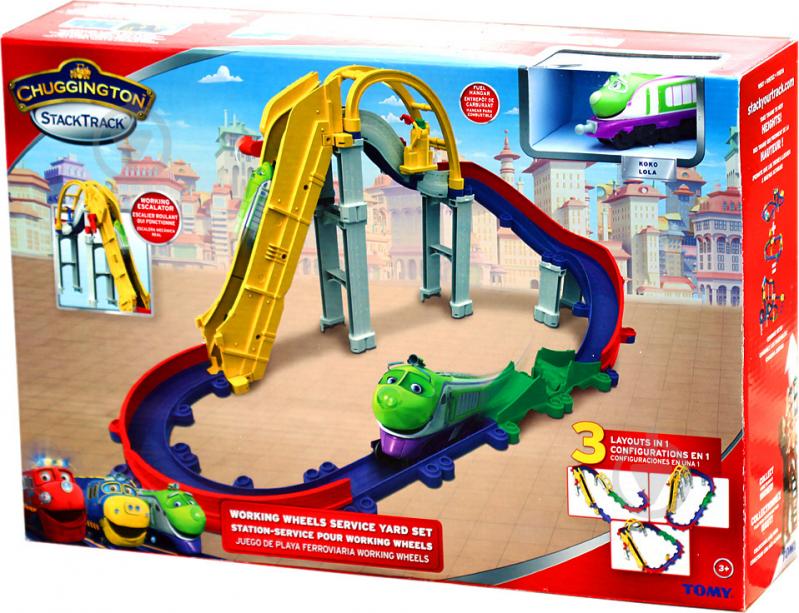 Залізниця Tomy Chuggington Die-Cast Коко на ремонтній станції LC54240 - фото 2