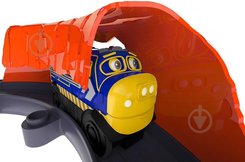 Залізниця Tomy Chuggington Die-Cast Motorized Кам'яний шлях з паровозиком Брюстером LC54489 - фото 2