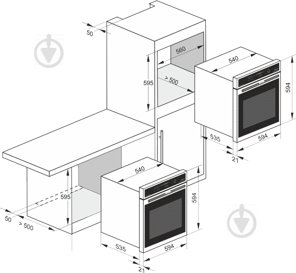 Духовой шкаф Kaiser EH6311 - фото 6