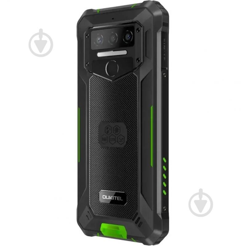 Смартфон Oukitel WP23 Plus 8/256GB black/green (WP23_Plus_GN) - фото 5