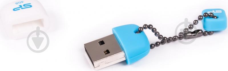 Флеш-пам'ять USB Silicon Power Touch T07 4 ГБ USB 2.0 blue (SP004GBUF2T07V1B) - фото 2