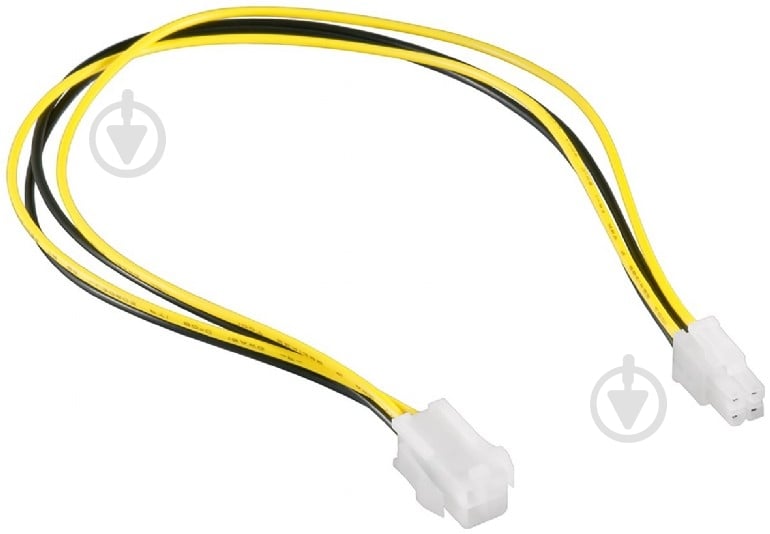 Кабель питания Cablexpert 0,3 м (CC-PSU-7) удлиннитель питания процессора - фото 1 Кабель питания Cablexpert 0,3 м (CC-PSU-7) удлиннитель питания процессора - фото 1