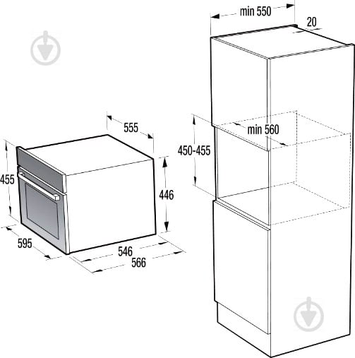 Духова шафа Gorenje BCM547ORAW - фото 3