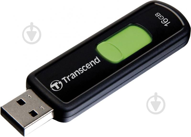 Флеш-пам'ять USB Transcend JetFlash 500 16 ГБ USB 2.0 (TS16GJF500) - фото 1