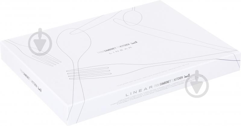 Набор столовых приборов Sambonet Linear 30 предметов на 6 персон 52513-83 - фото 9 Набор столовых приборов Sambonet Linear 30 предметов на 6 персон 52513-83 - фото 9