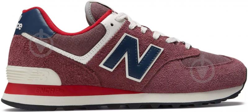 Кросівки чоловічі демісезонні New Balance U574 V2 U574RX2 р.44 червоні - фото 1 Кросівки чоловічі демісезонні New Balance U574 V2 U574RX2 р.44 червоні - фото 1