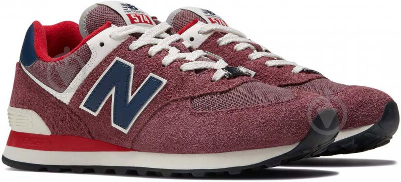 Кросівки чоловічі демісезонні New Balance U574 V2 U574RX2 р.44 червоні - фото 4 Кросівки чоловічі демісезонні New Balance U574 V2 U574RX2 р.44 червоні - фото 4