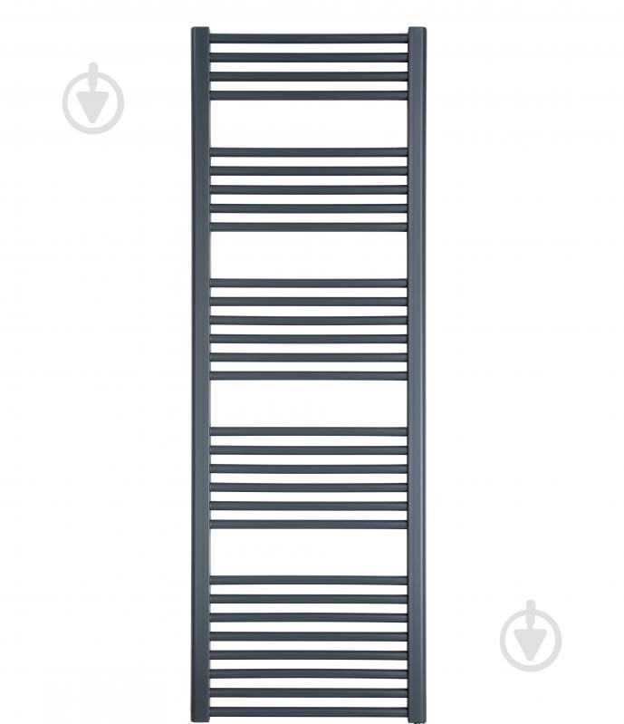 Полотенцесушитель водяной Luxrad Regular 1480x500 мм 615 Вт антрацит (REG14805007016) - фото 1