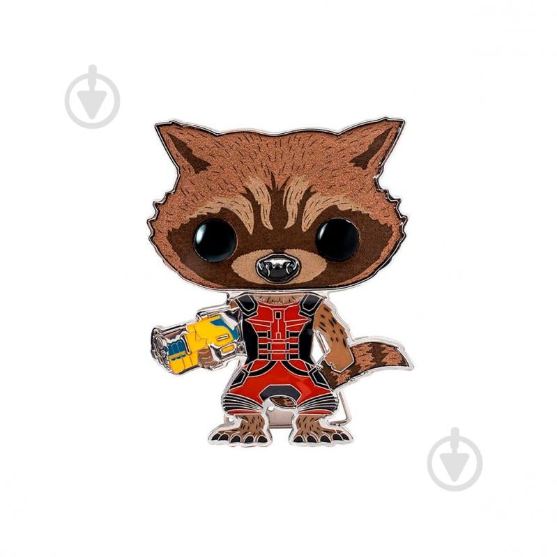 Фигурка Funko Pop! Пин серии Marvel Енот Ракета MVPP0011 - фото 2