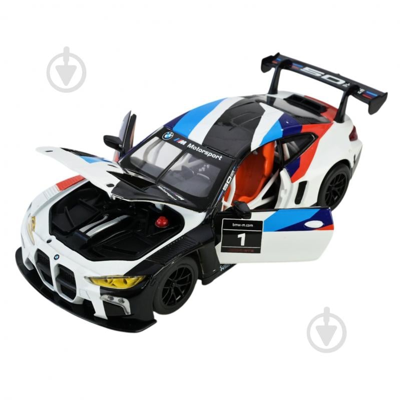 Автомодель Автопром 1:24 BMW M4 GT3 68282A(W) - фото 3