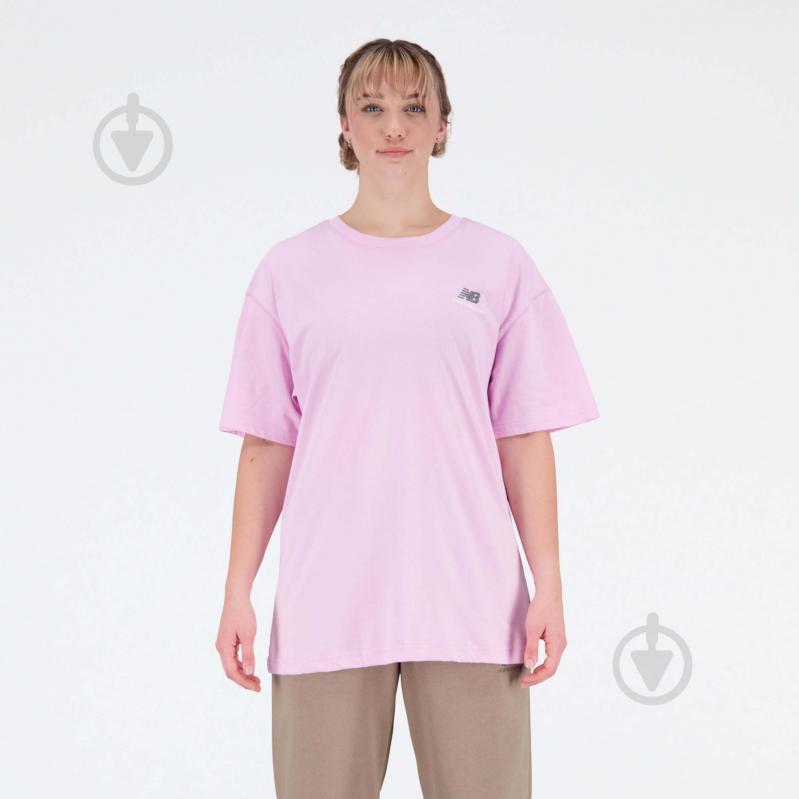 Футболка New Balance UNI-SSENTIALS UT21503LLC р.XL розовый - фото 3