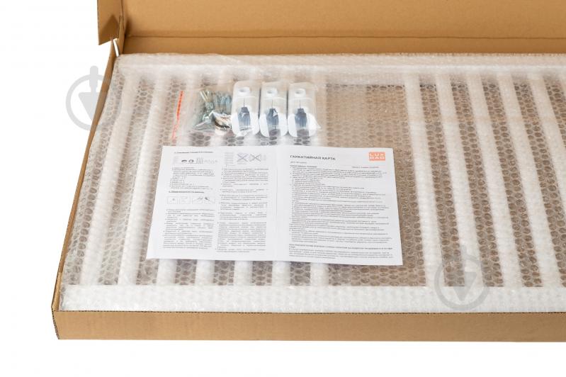 Полотенцесушитель электрический Luxrad Basic G 1200x500 600 Вт белый (BASICG12005009003ELVW600) - фото 5