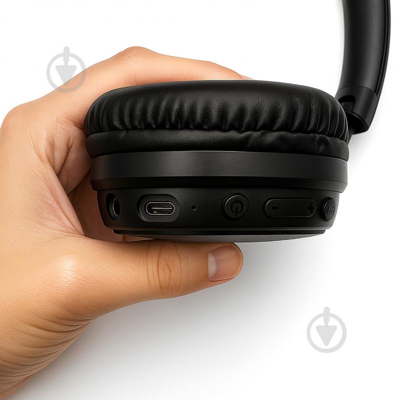 Bluetooth-гарнитура Media-Tech black (MT3611) - фото 6