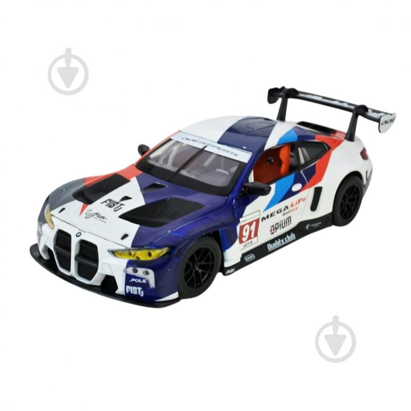 Автомодель Автопром 1:24 BMW M4 GT3 68282A(B) - фото 2 Автомодель Автопром 1:24 BMW M4 GT3 68282A(B) - фото 2
