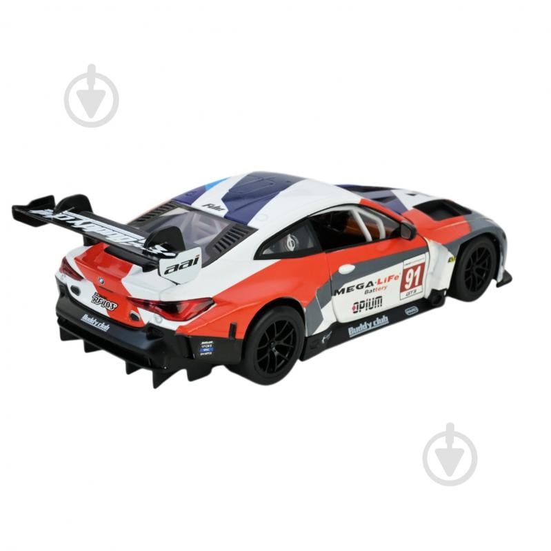 Автомодель Автопром 1:24 BMW M4 GT3 68282A(B) - фото 5 Автомодель Автопром 1:24 BMW M4 GT3 68282A(B) - фото 5