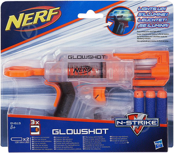 Бластер Hasbro Nerf Elite Глоушот B4615 - фото 2