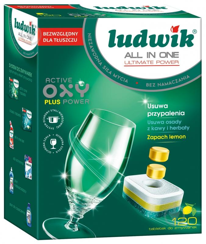 Таблетки для посудомоечных машин Ludwik Классик 100 шт. - фото 1