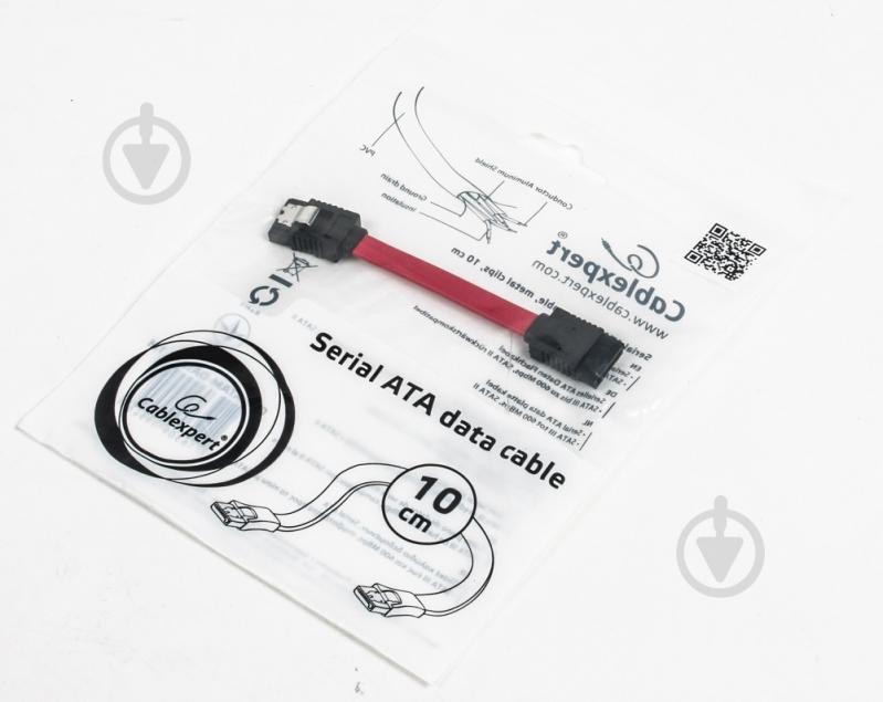 Кабель Cablexpert 0,1 м (CC-SATAM-DATA-0.1M) SATA III - фото 2 Кабель Cablexpert 0,1 м (CC-SATAM-DATA-0.1M) SATA III - фото 2
