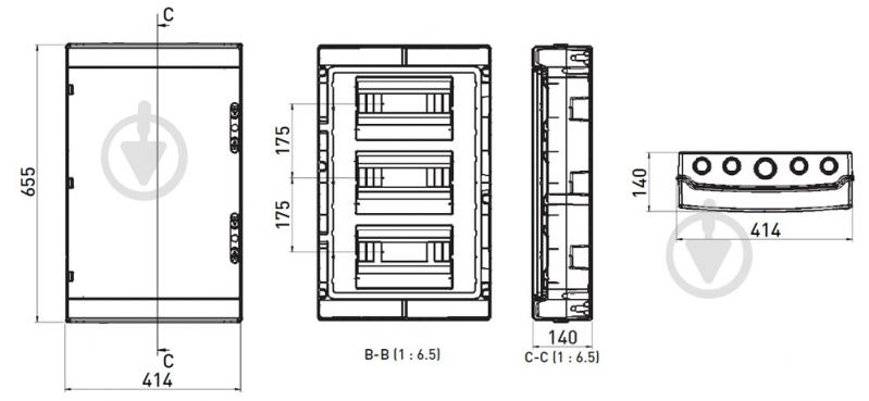 Корпус монтажный E.NEXT e.plbox.pro.n.54 p098006 - фото 15