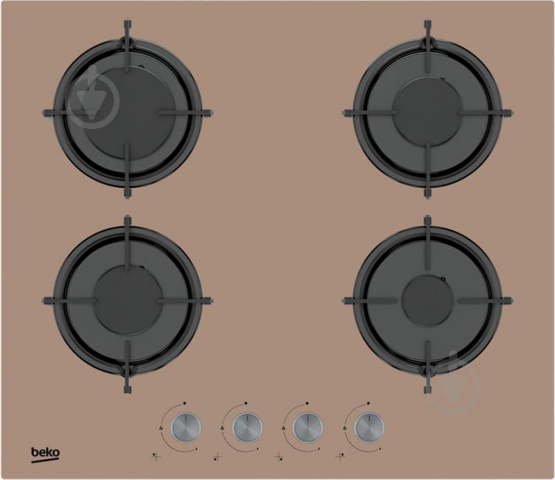 Варочная поверхность газовая Beko HISG64222SBR - фото 1