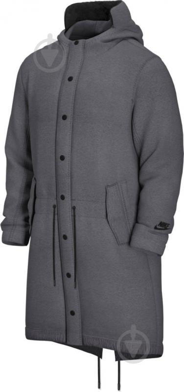 Куртка-парка чоловіча Nike M NSW DWN FILL PRKA HD BV4751-021 р.S темно-сіра - фото 3