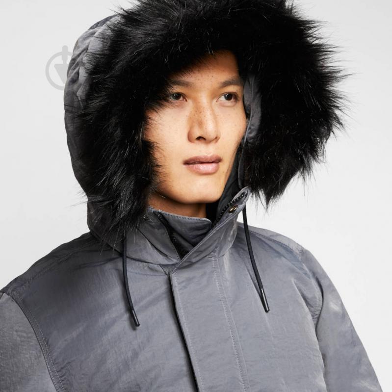 Куртка-парка чоловіча Nike M NSW DWN FILL PRKA HD BV4751-021 р.XL темно-сіра - фото 6 Куртка-парка чоловіча Nike M NSW DWN FILL PRKA HD BV4751-021 р.XL темно-сіра - фото 6