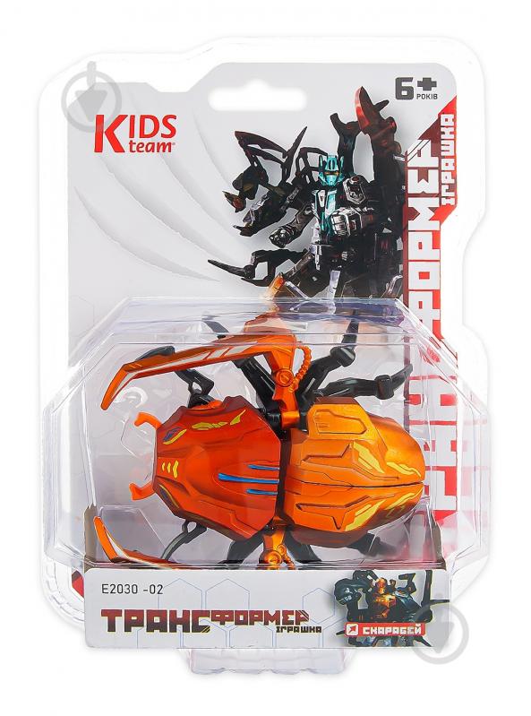 Игрушка-трансформер KIDS TEAM TRANSORMERS Скарабей E2030-02 - фото 3