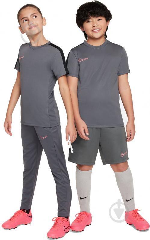 Футболка Nike K NK DF ACD23 TOP SS BR DX5482-069 р.XL сірий - фото 7