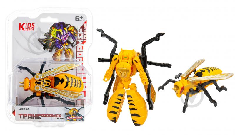 Игрушка-трансформер KIDS TEAM TRANSORMERS Bumblebee E2051-02 - фото 1