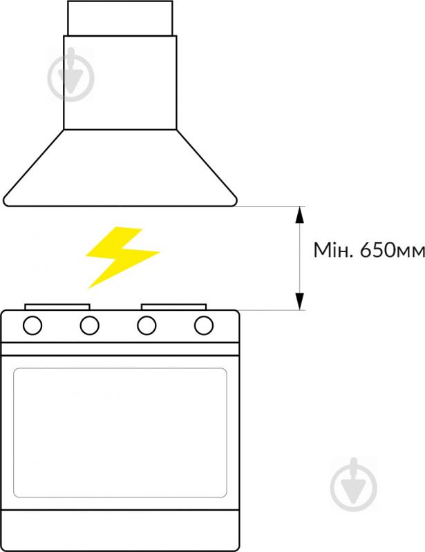 Витяжка Beko CWB 6410 CR - фото 3