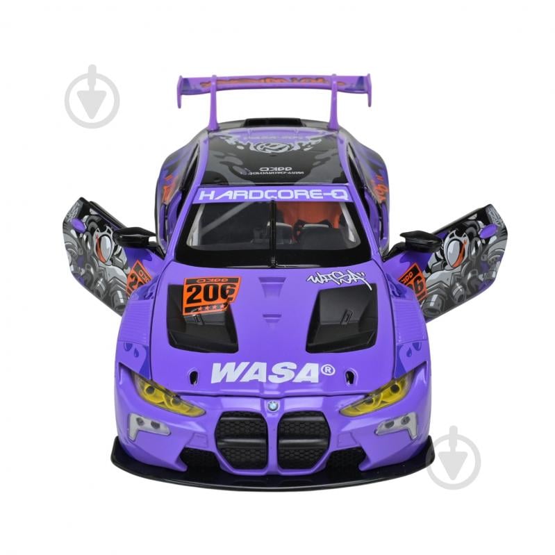 Автомодель Автопром 1:24 BMW M4 GT3 68296A(P) - фото 3